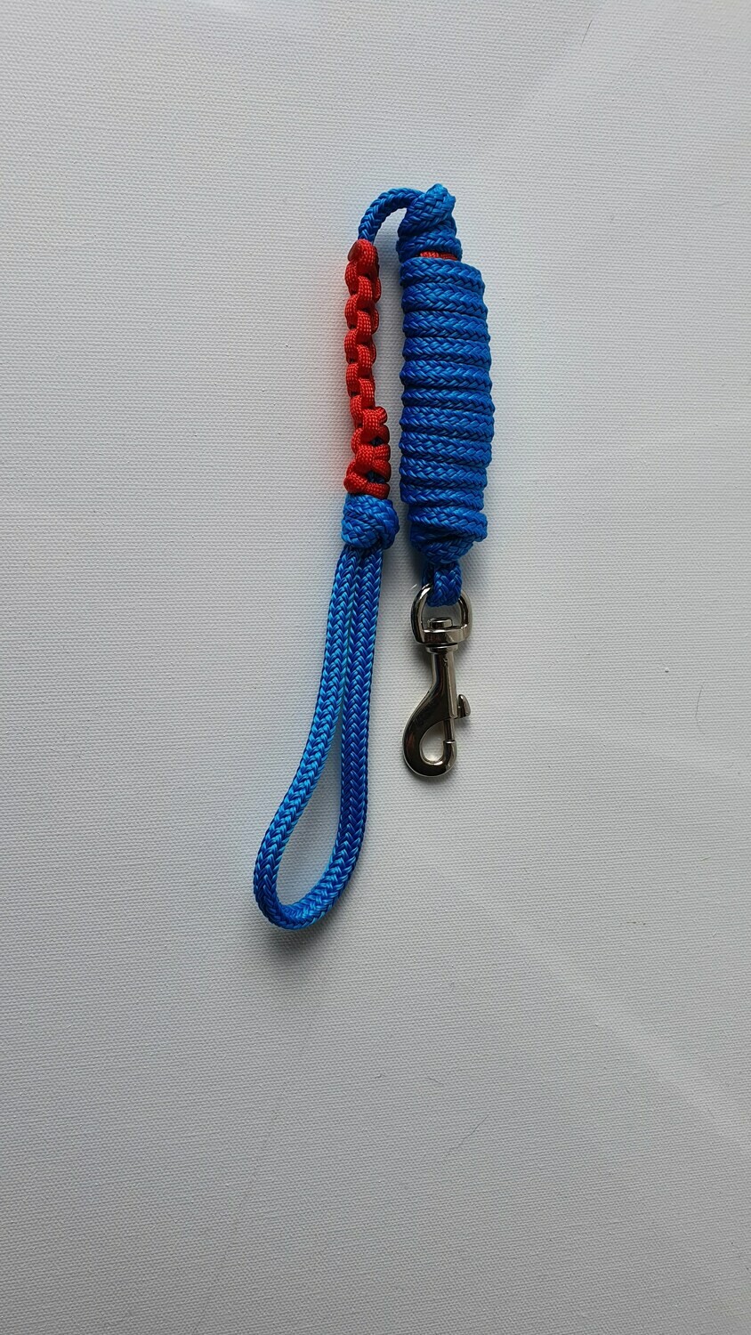 1m Blue/Red Rope Dog Lead