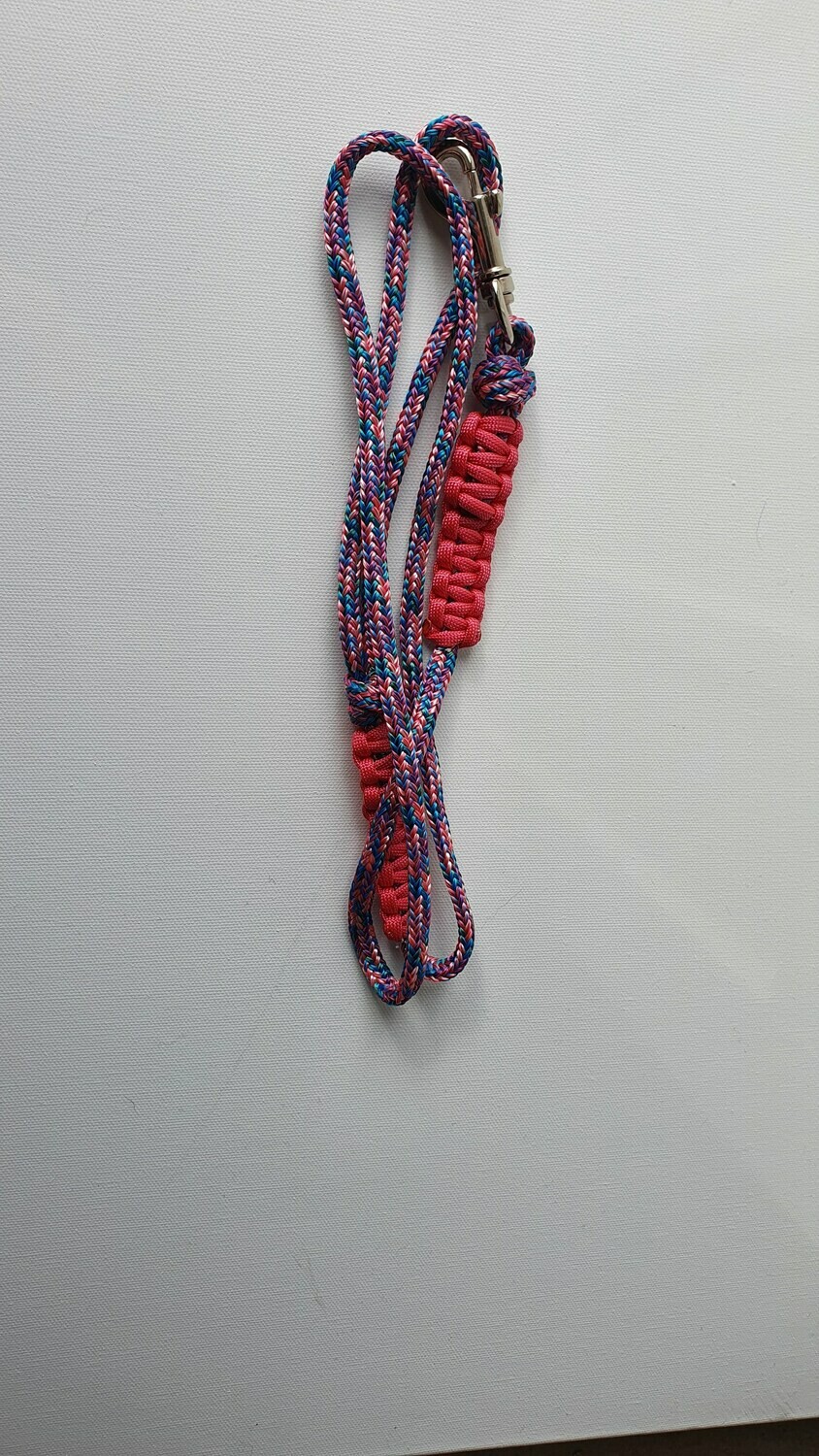 1m Unicorn/Pink Rope Dog Lead