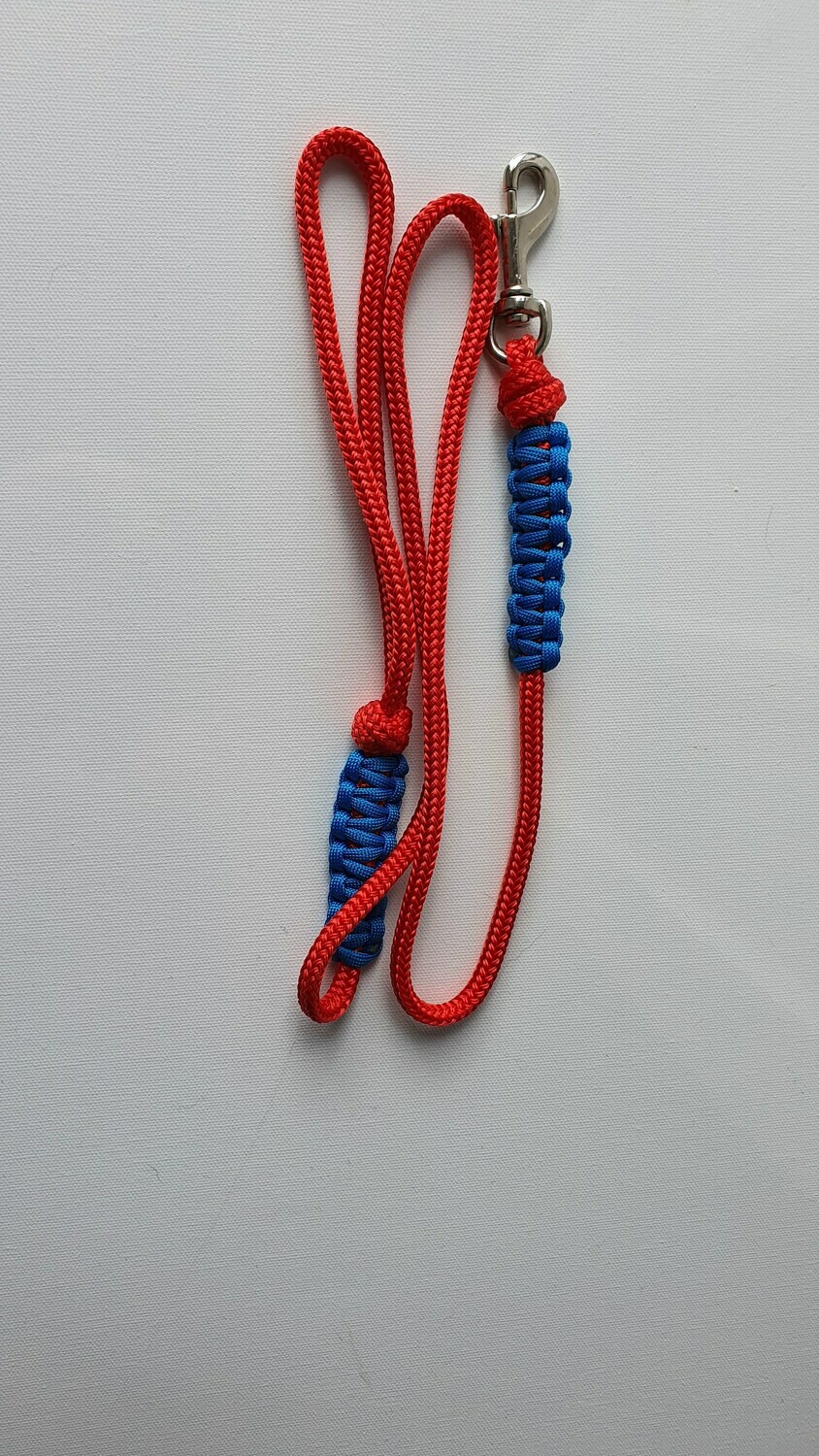1m Red/Blue Rope Dog Lead