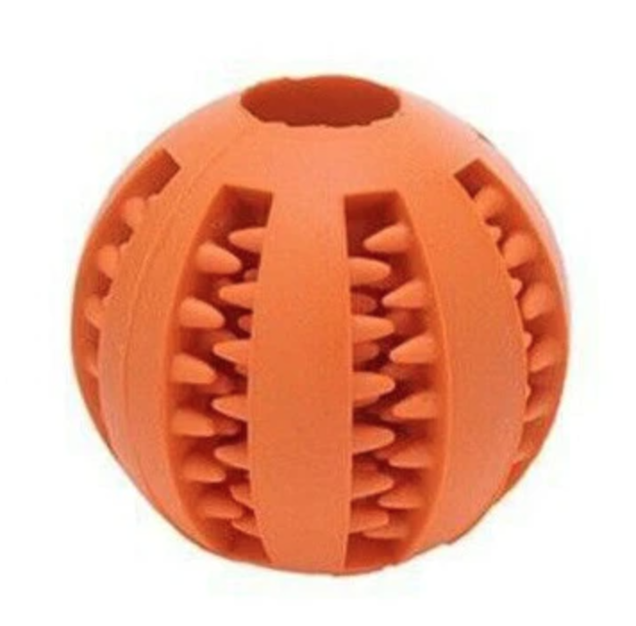 Small Orange Toothy Ball