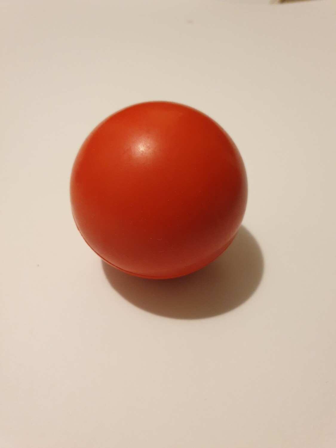 Medium Red Solid Rubber Ball Medium Red Solid Rubber Ball