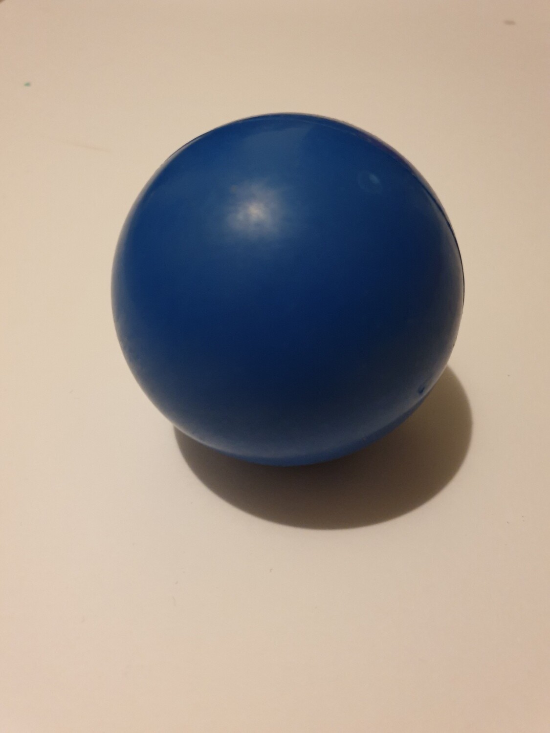 Large Blue Solid Rubber Ball Large Blue Solid Rubber Ball