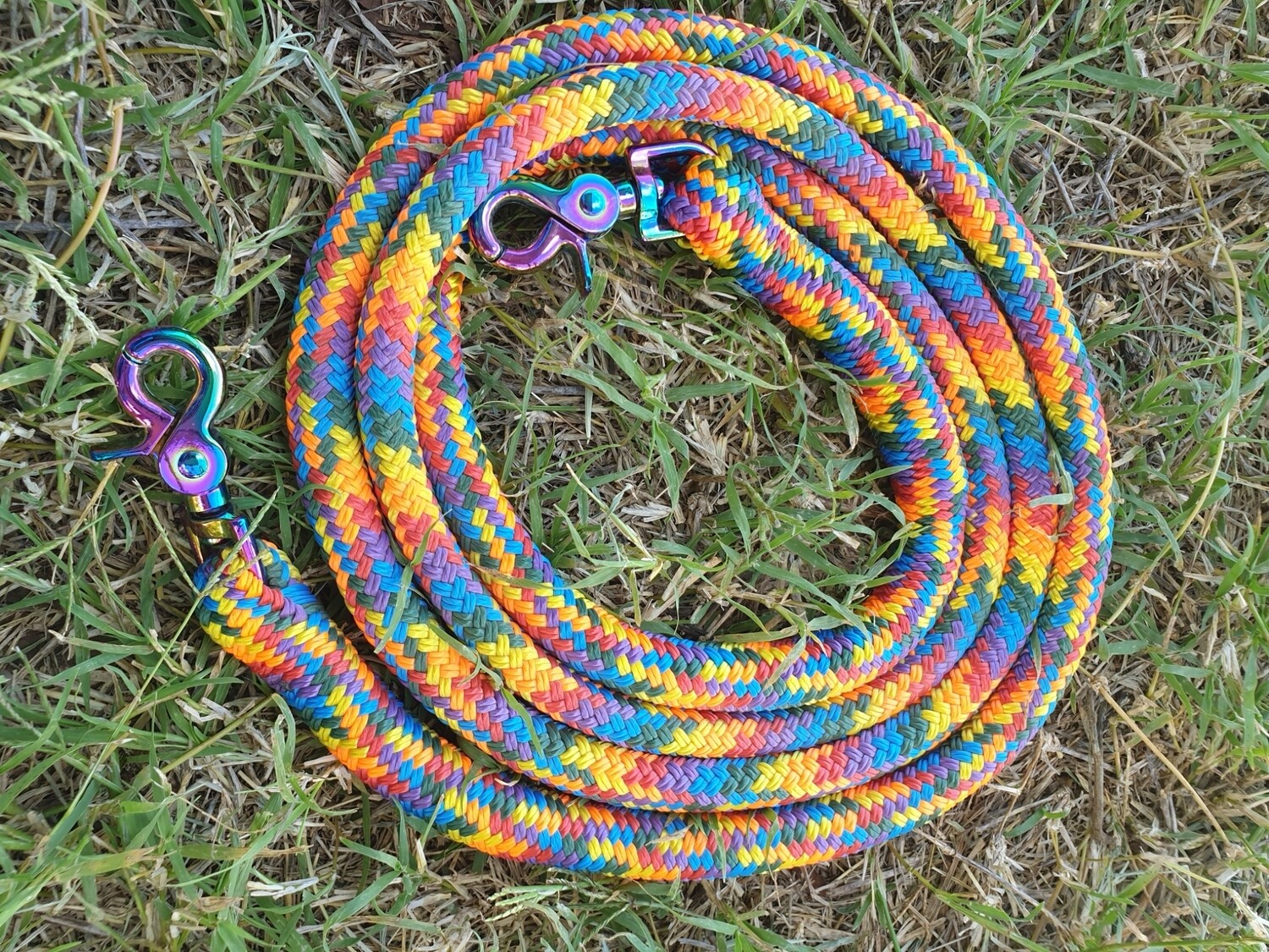 Bright Rainbow-6ft Joined Reins