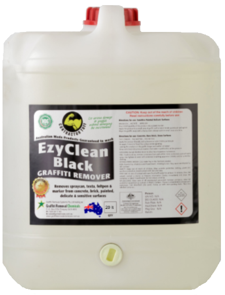 EzyClean Black Graffiti Remover, 10 litre EzyClean Black Graffiti Remover, 10 litre