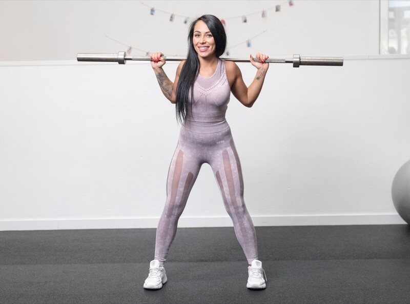 NAVIA leggings strategic cut panels | Lavender NAVIA leggings strategic cut panels | Lavender