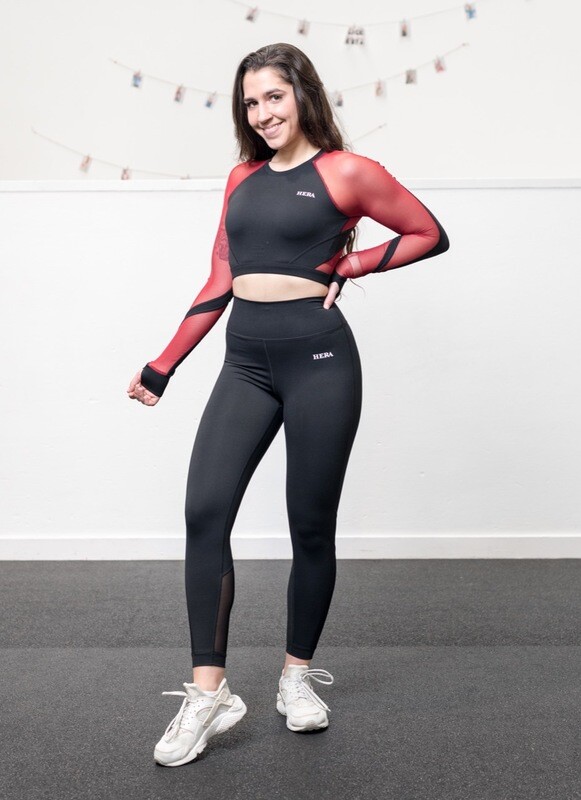 REA Mesh Strategic Line Leggings REA Mesh Strategic Line Leggings