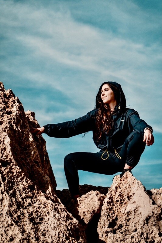 LAYLA set Pants & Zip Hoodie | Dark Blue LAYLA set Pants & Zip Hoodie | Dark Blue