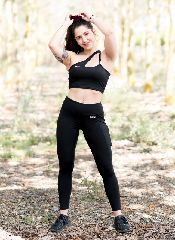 GYDA leggings double butt-lifting impact | Black GYDA leggings double butt-lifting impact | Black