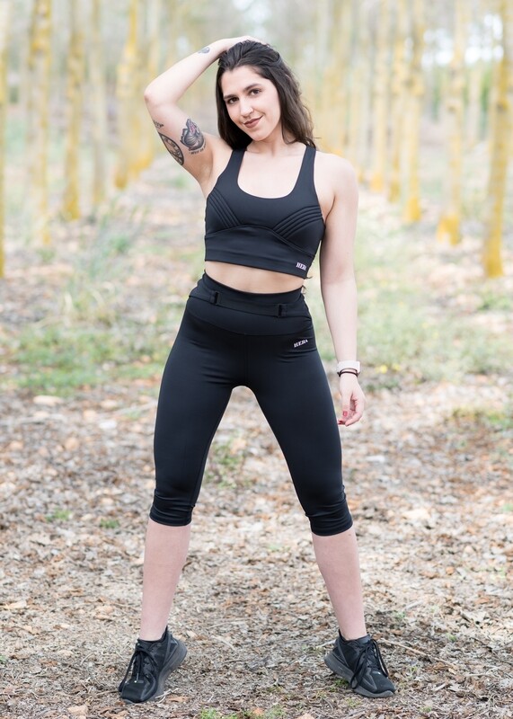 Nemesis legging 19" Crop | Black Nemesis legging 19" Crop | Black