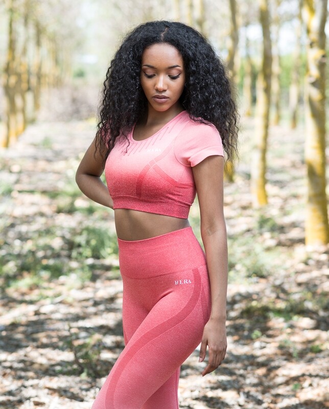 Artemis Gradient Seamless Top | Red Ombre Artemis Gradient Seamless Top | Red Ombre