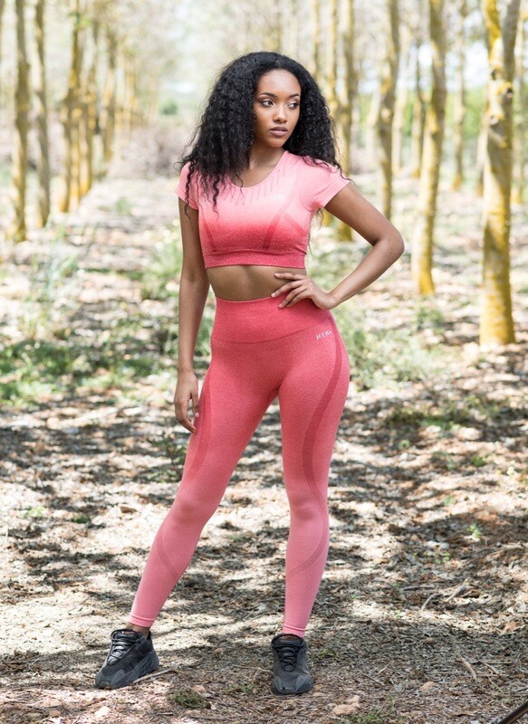 Artemis Leggings | Red Ombre Artemis Leggings | Red Ombre