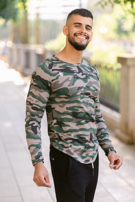Heracles LONG SLEEVE T-SHIRT | Camo Heracles LONG SLEEVE T-SHIRT | Camo