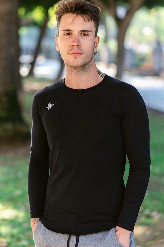 HERACLES Long Sleeve T-Shirt | Black HERACLES Long Sleeve T-Shirt | Black