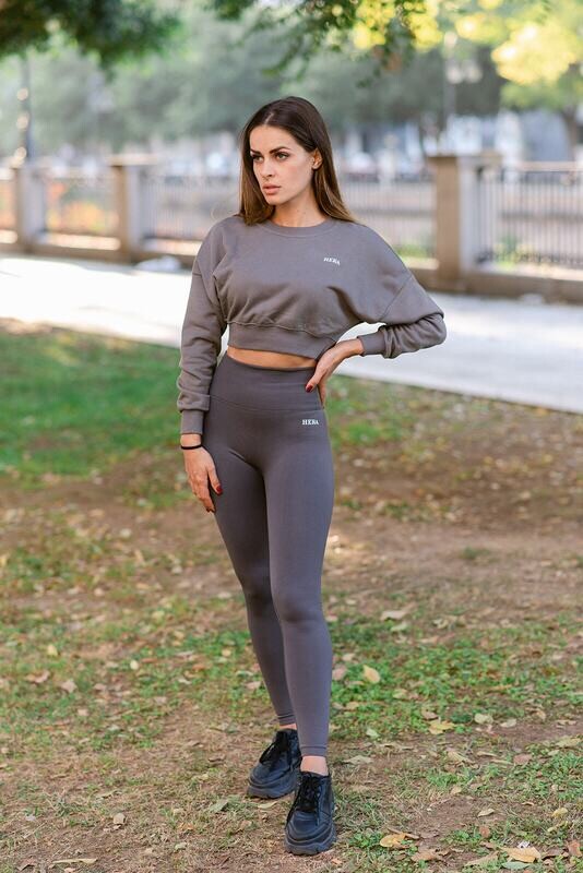 Saga Crew Neck Pullover | Dark Grey Saga Crew Neck Pullover | Dark Grey