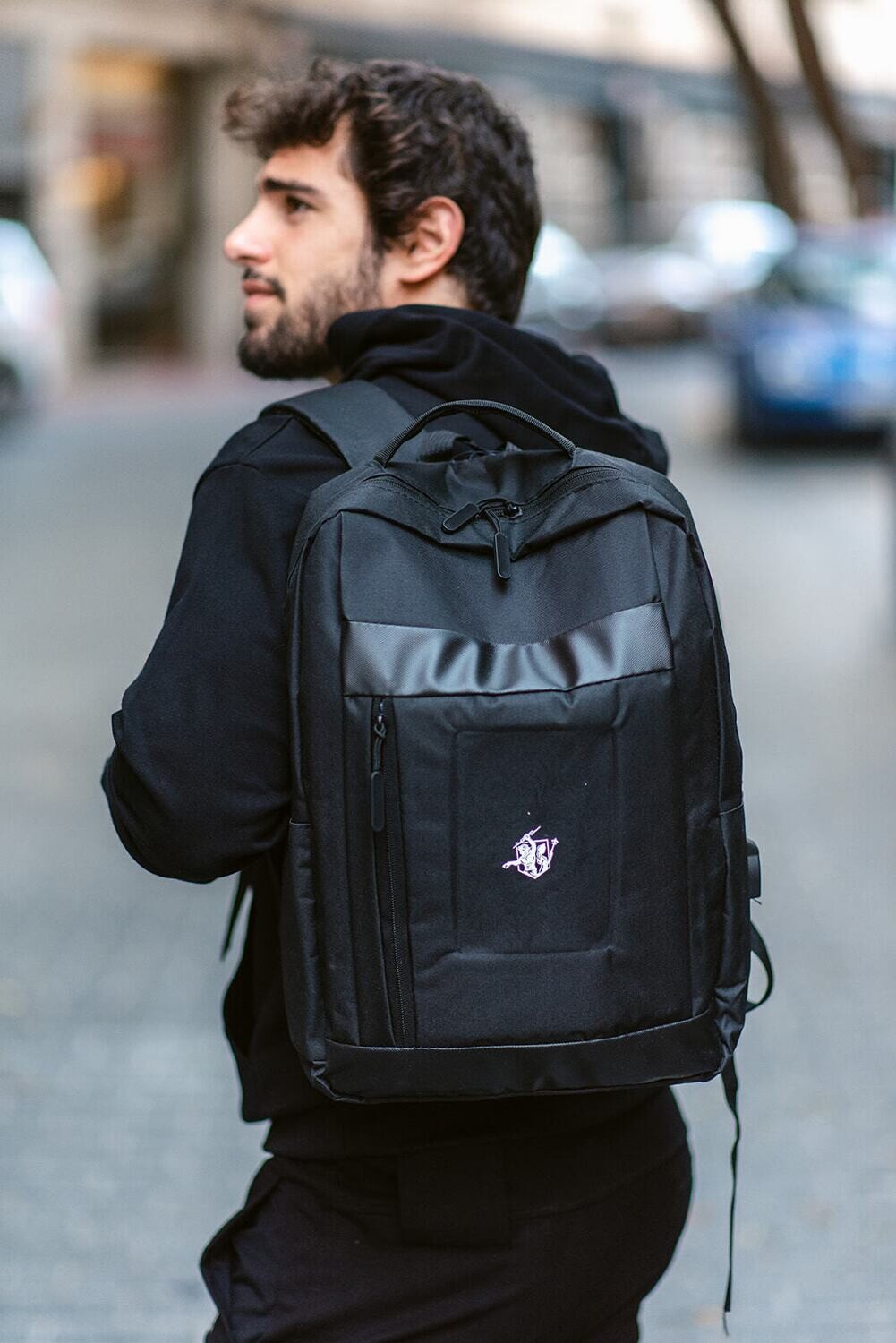 Castiel Backpack for Men & Women | Water-Resistant Laptop Backpack by Hera Zeus Activewear