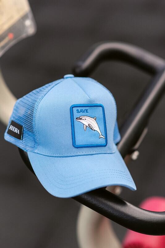DOLPHIN Cap Unisex | Sporty Adjustable Cap by Hera Zeus Activewear