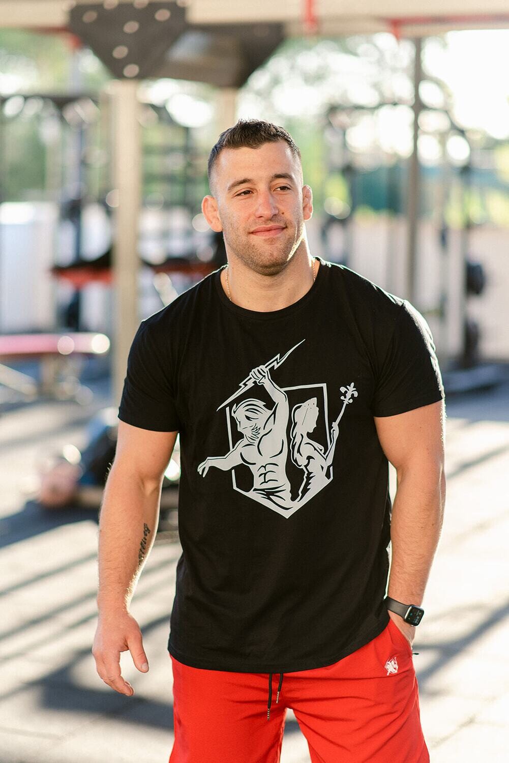 HERA ZEUS Performance T-shirt for Men | Breathable Quick-Dry Gym Tee