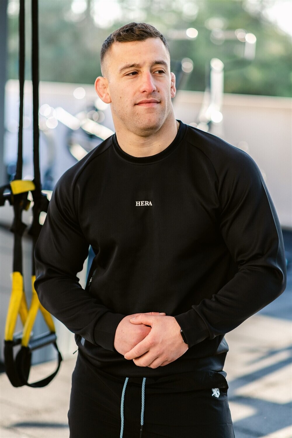 TRIUMPH Sweatshirt for Men | Athletic Crewneck by Hera Zeus Activewear