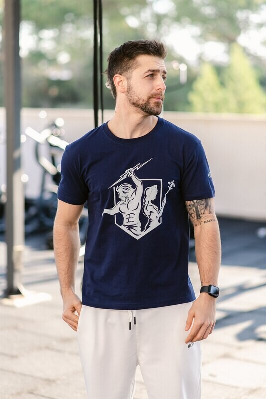 HERA ZEUS Performance T-shirt for Men | Lightweight Gym Tee