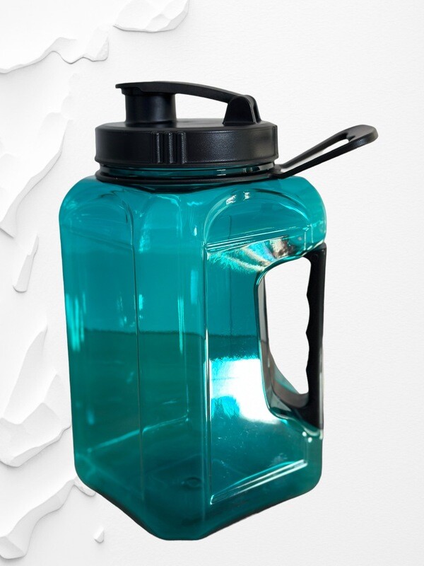 Botella para Gimnasio Verde 2L | Hera Zeus Activewear