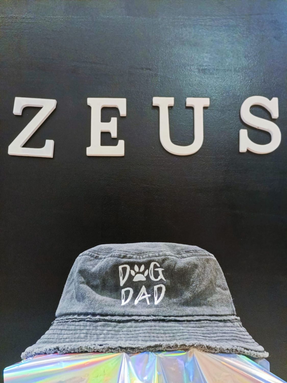 Bucket Hat DOG DAD | Modern, Adjustable Bucket Hat | HERA ZEUS Activewear