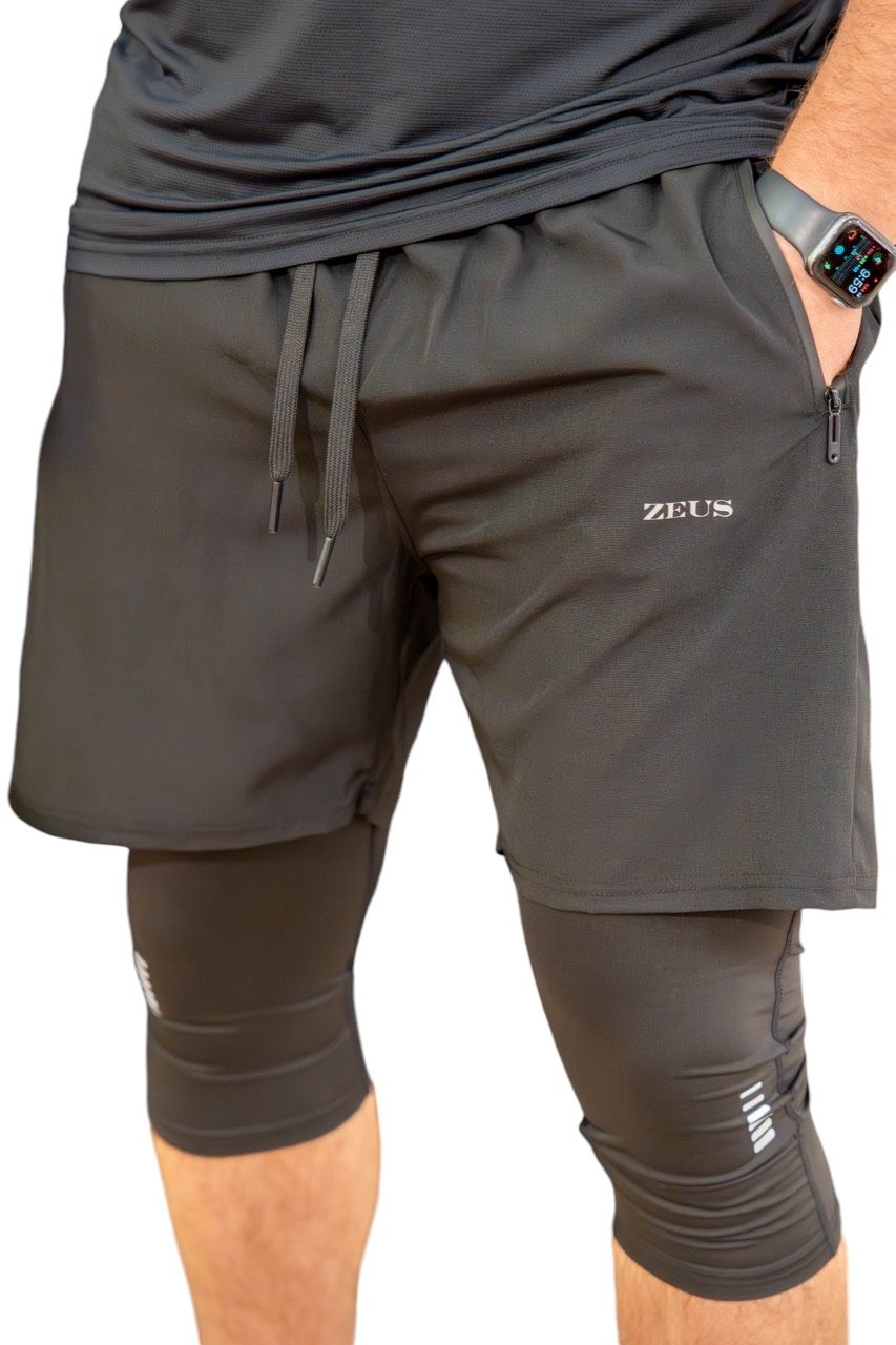 OSIRIS 2-in-1 Shorts | Lightweight, Breathable Performance Shorts | HERA ZEUS Activewear