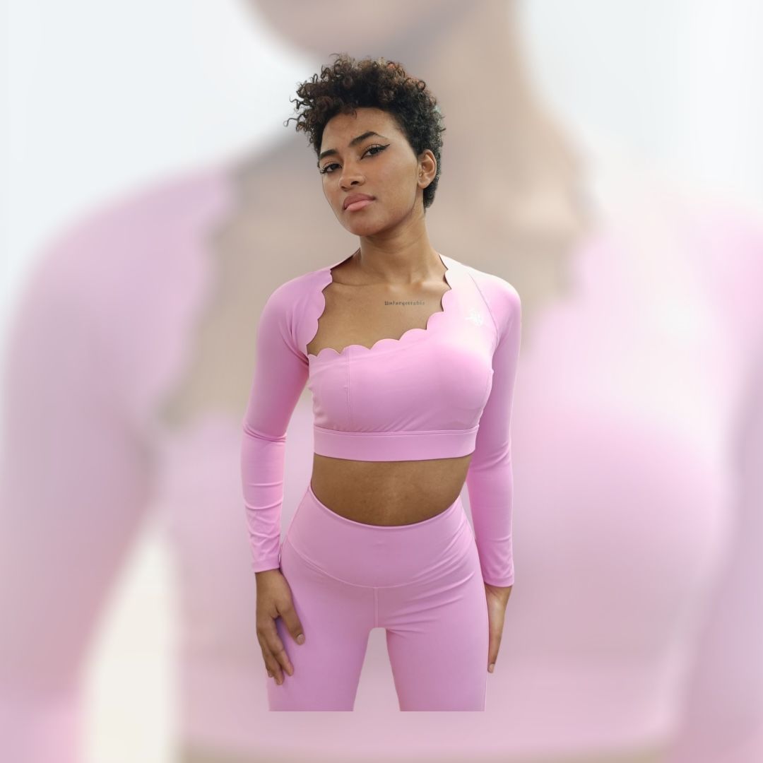 OSTARA Laser Top – Snap Front, Supportive Workout Top for Women | Hera Zeus