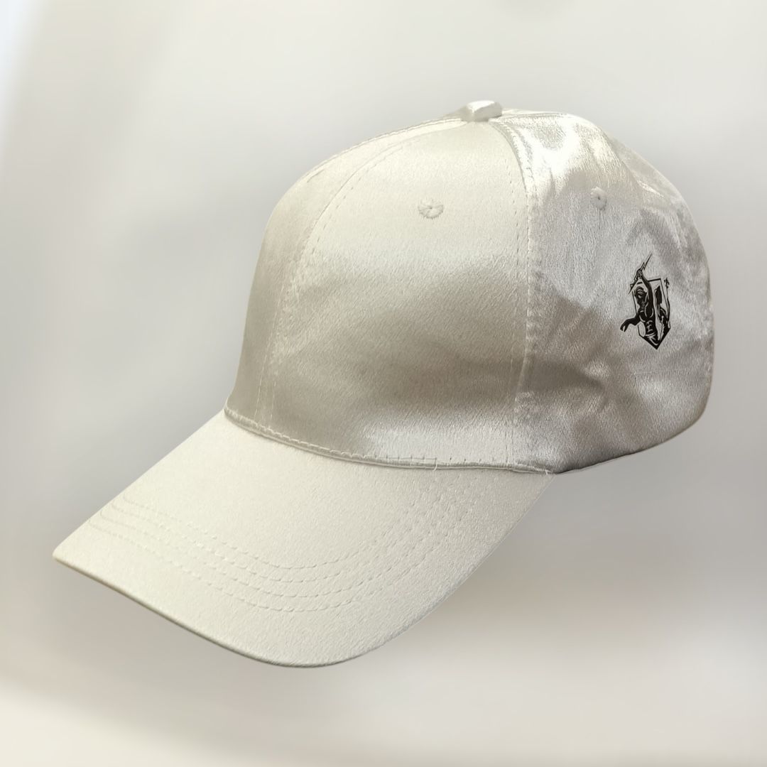 Satin Hera Zeus Cap – Adjustable Trucker Cap in Soft Champagne | Hera Zeus