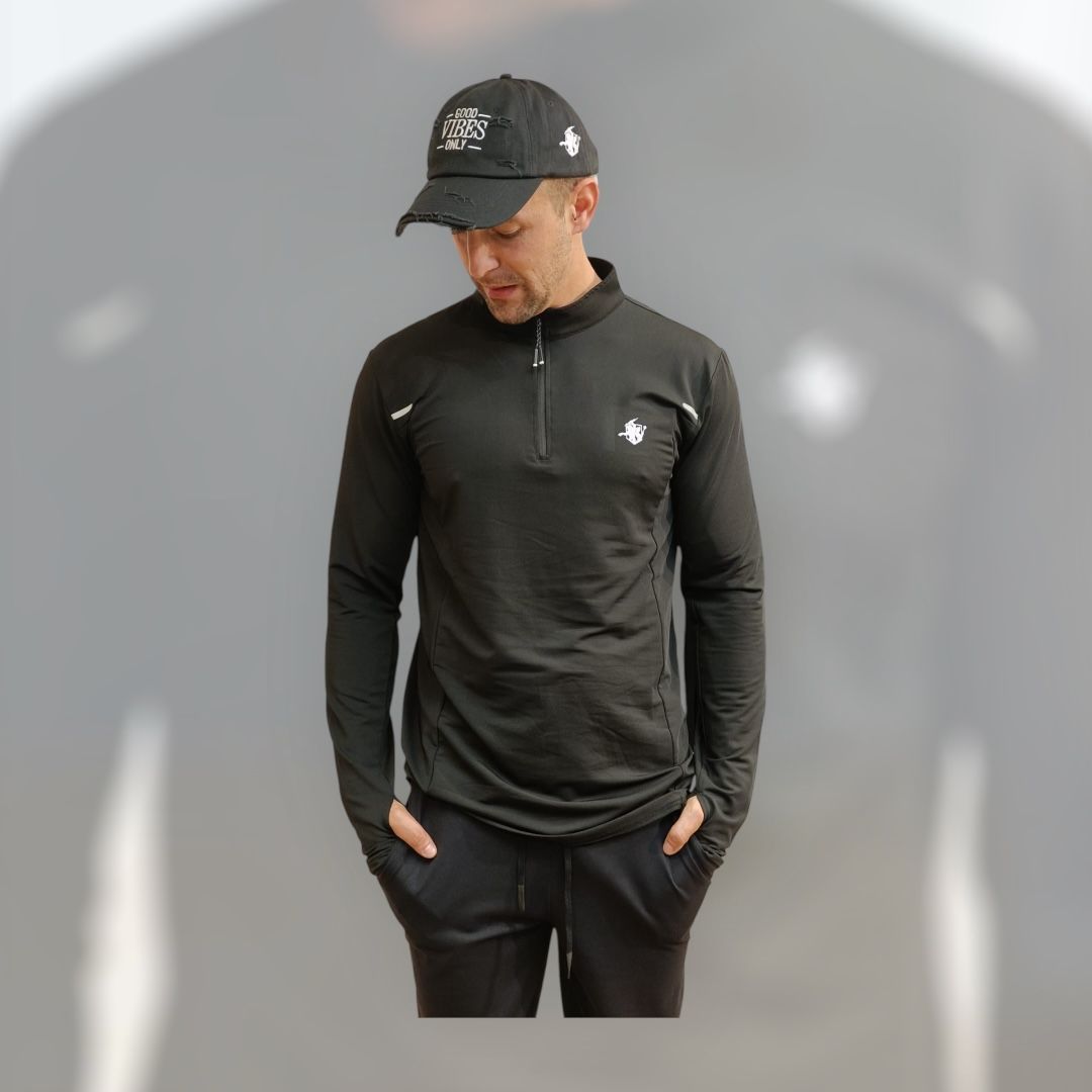 Conquer ¼ Zip Reform Long Sleeve – Super-Soft, Lightweight Performance Top | Hera Zeus