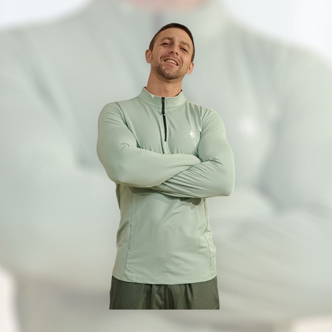 Healer Quarter Zip – Lightweight Performance Top | Hera Zeus Activewear
