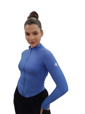HERA ZEUS Slim-Fit Sweat Zipper Top HERA ZEUS Slim-Fit Sweat Zipper Top