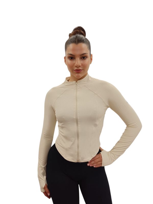 HERA ZEUS Slim-Fit Sweat Zipper Top HERA ZEUS Slim-Fit Sweat Zipper Top