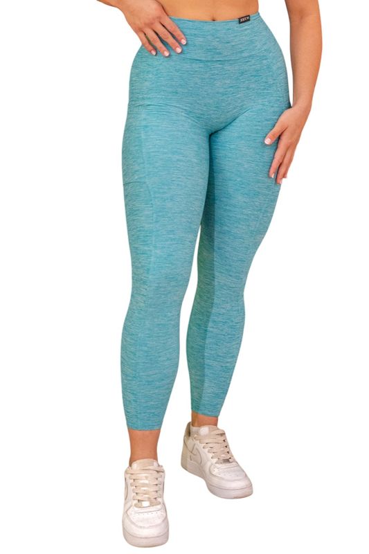 V-Cut Scrunch La Recolectora Leggings | Seamless, Curve-Enhancing Fit | HERA ZEUS Activewear