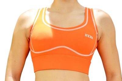 Enchant Stitch Seamless Bra | Stylish Open Back Sports Bra | HERA ZEUS Activewear