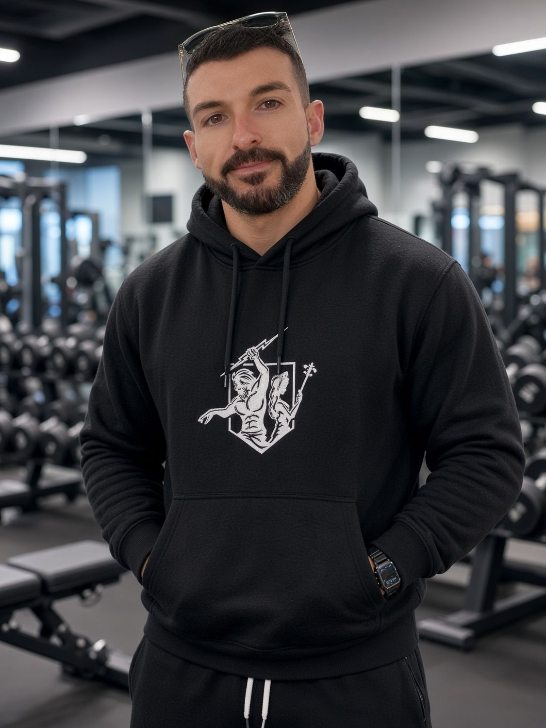 Hera Zeus Men’s Heavyweight Cotton Hoodie — TeddySoft Hera Zeus Men’s Heavyweight Cotton Hoodie — TeddySoft