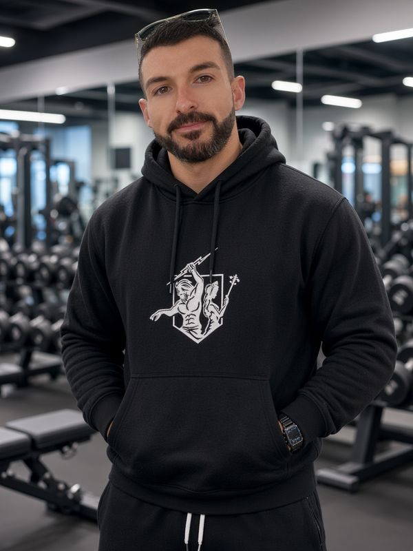 Hera Zeus Men’s Heavyweight Cotton Hoodie — TeddySoft Hera Zeus Men’s Heavyweight Cotton Hoodie — TeddySoft
