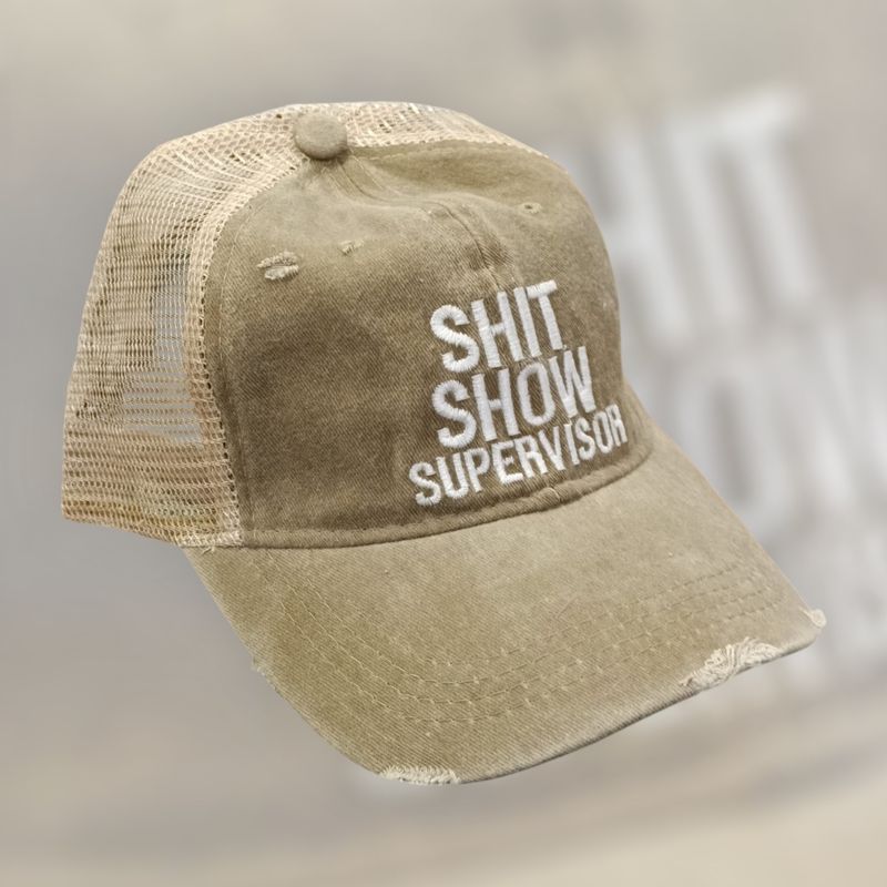 Gorra Shit Show Supervisor | Edición Unisex de Hera Zeus