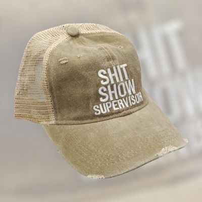 Gorra Shit Show Supervisor | Edición Unisex de Hera Zeus