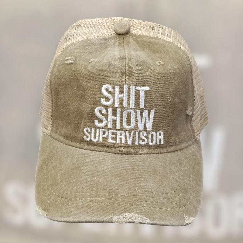 Gorra Shit Show Supervisor | Edición Unisex de Hera Zeus
