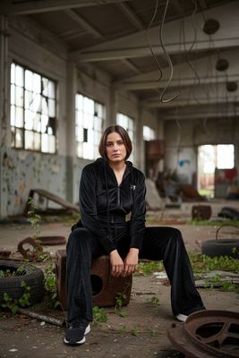 Hermes Velour Heritage Hoodie