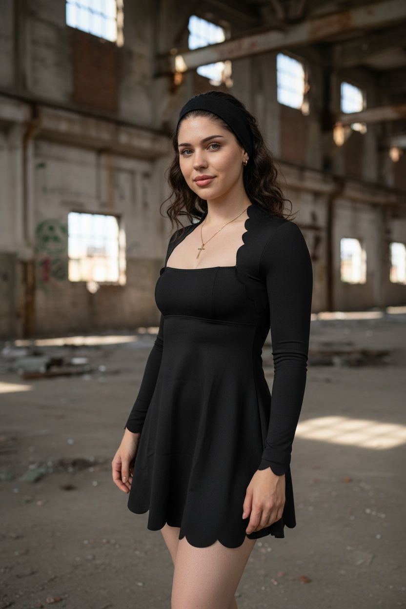 ​NEITH LASER CUT DRESS SET