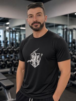 ​Hera Zeus Form Essential Men’s Stretch T-Shirt