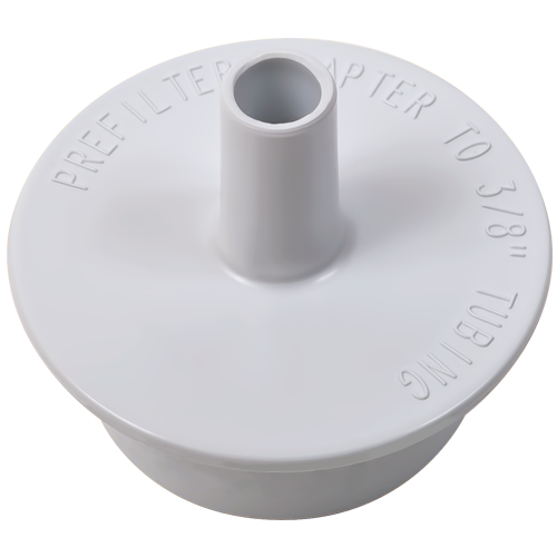 3/8" to 1 1/3" Prefilter adapter - Non-sterile
