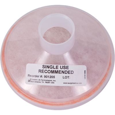 Surgimedics Protection Plus Prefilter - 1 1/3" Vacuum Hose Port