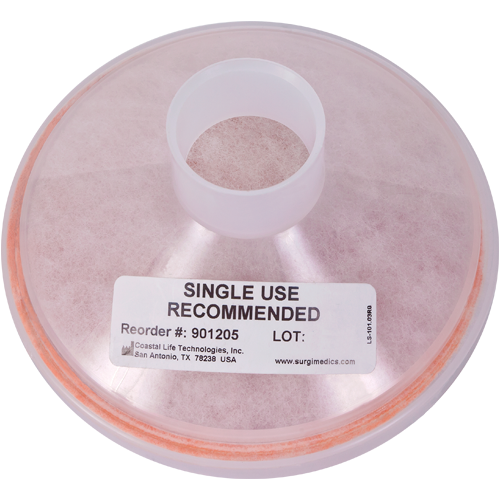 Surgimedics Protection Plus Prefilter - 1 1/3" Vacuum Hose Port