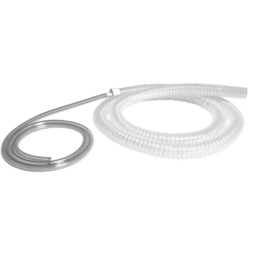 7/8" x 6' Tubing with attached 1/4" x 4' Medical Tubing - Non-Sterile