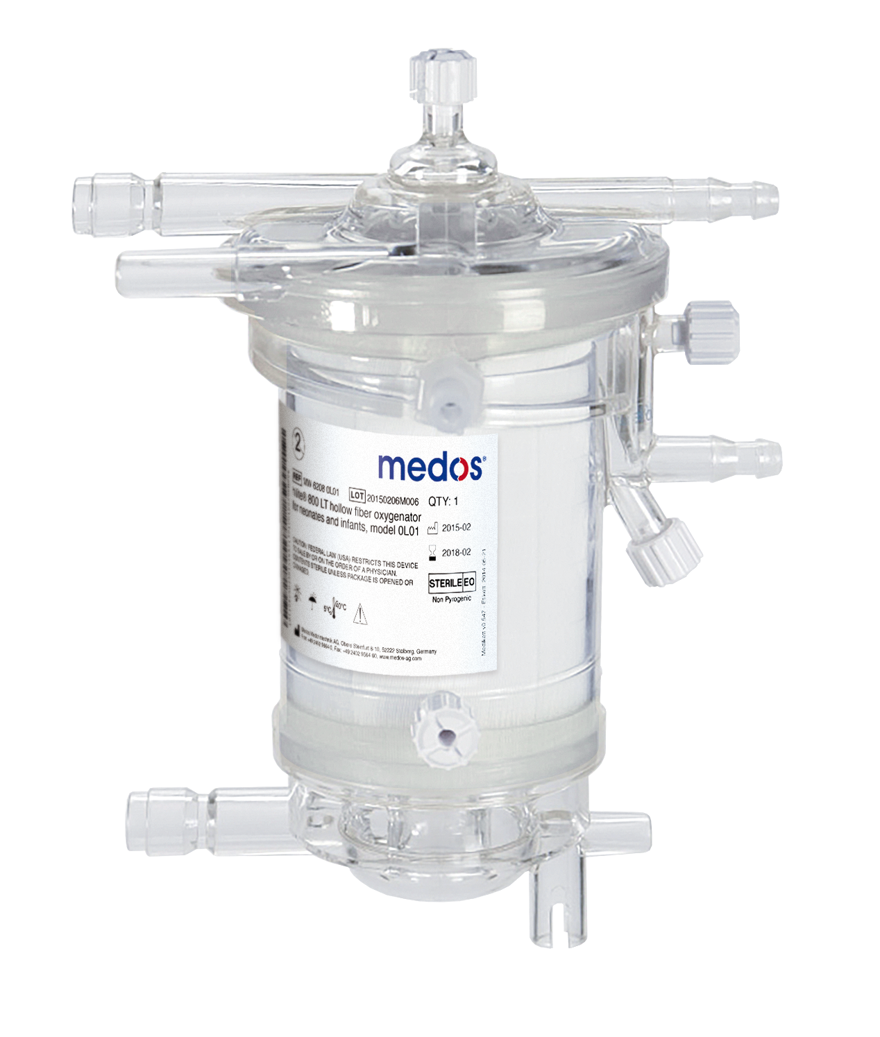 hilite® 800 LT Hollow Fiber Oxygenator