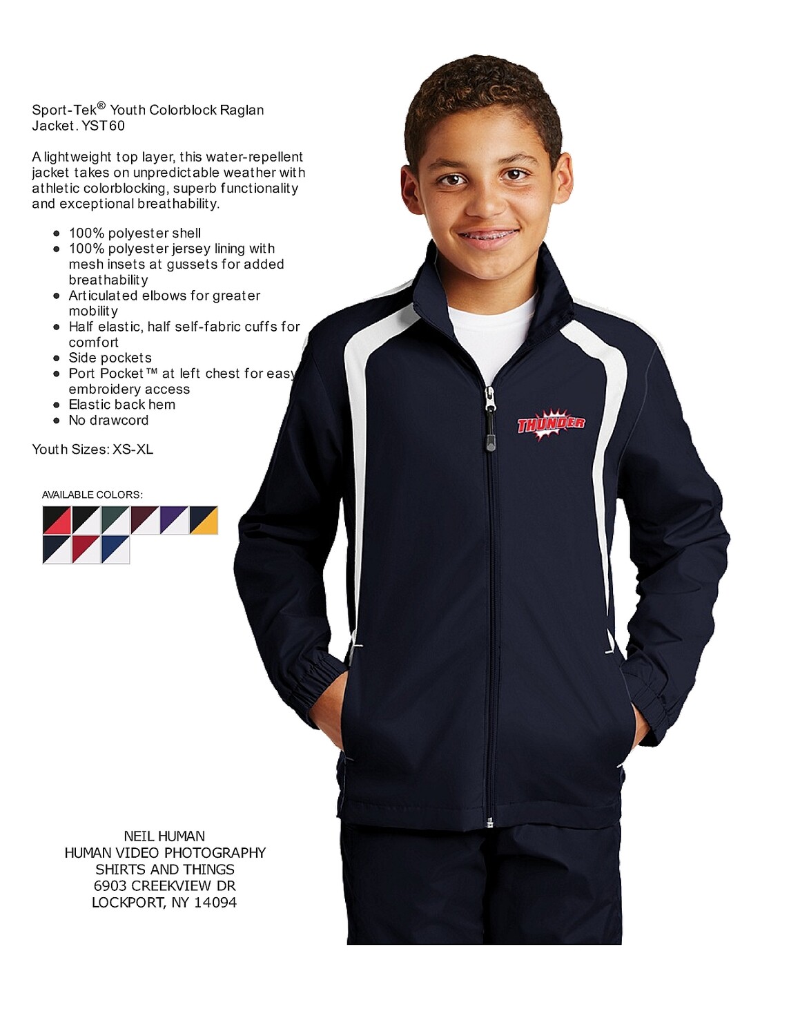 Amherst Thunder Full Zip Jacket