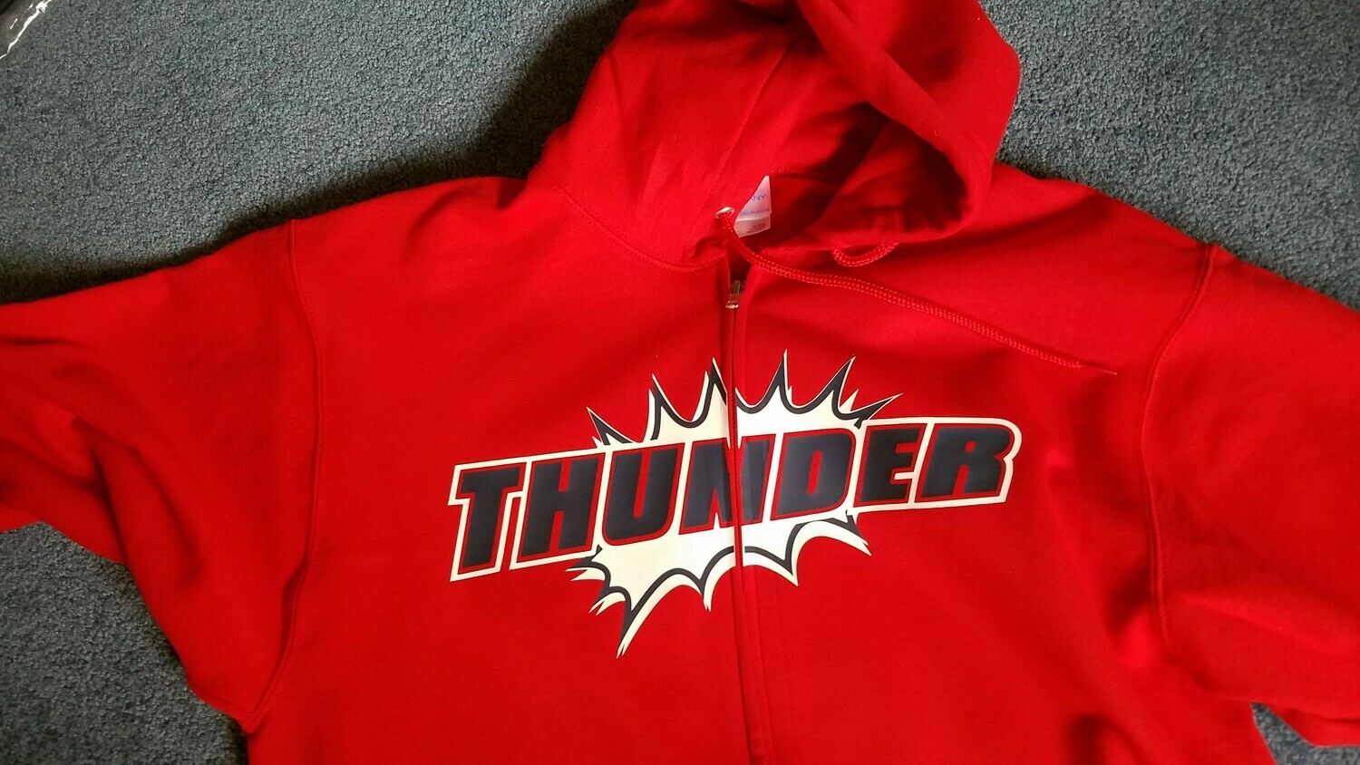 AMHERST THUNDER SOFTBALL FULL ZIPPER HOODIE