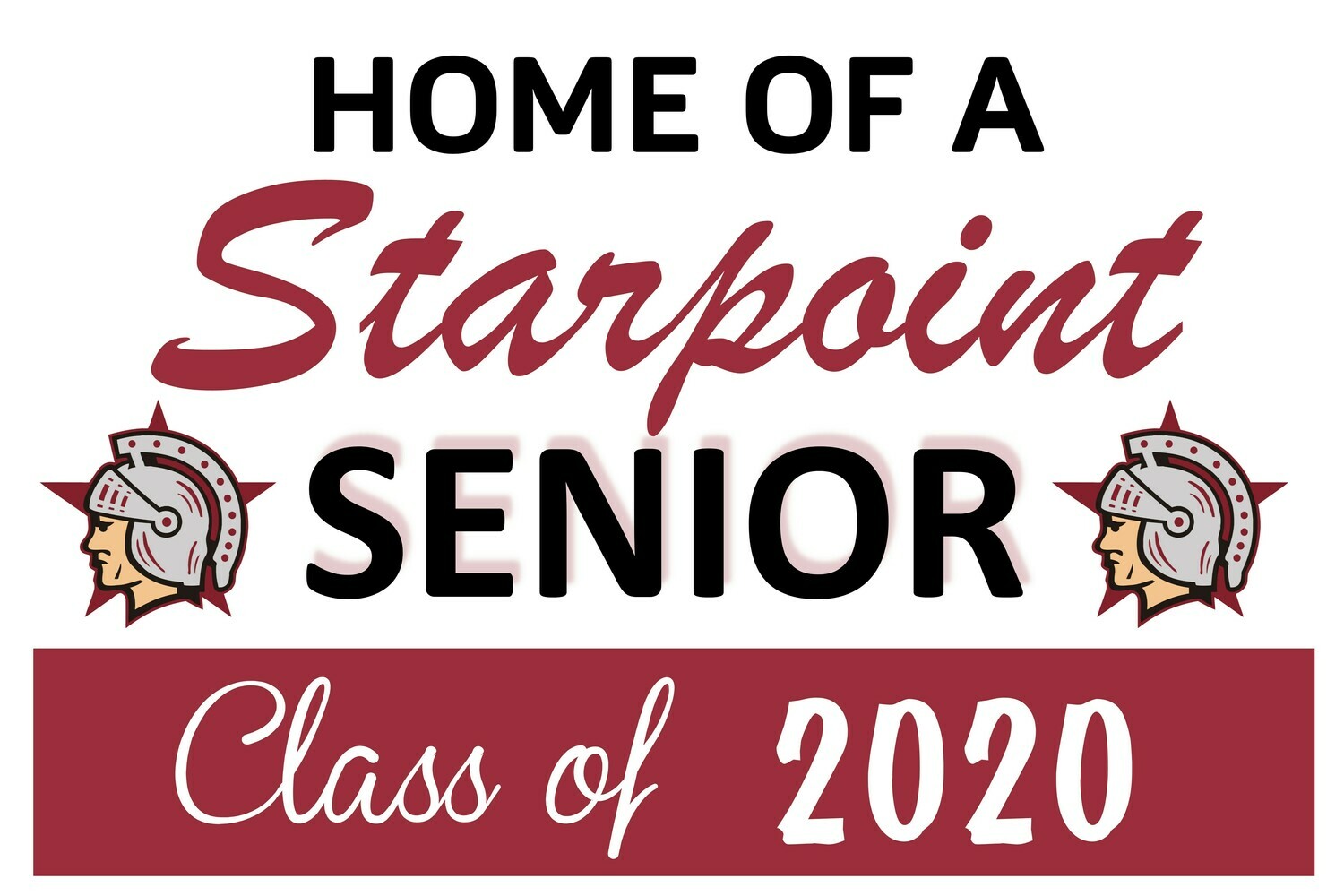 Class of 2020 yard Sign